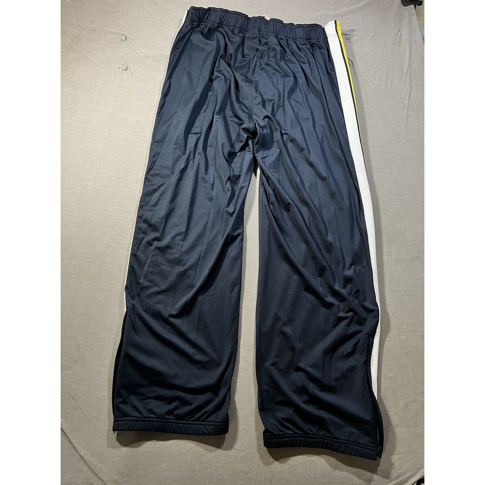 Converse Sweat Pants‎ Men's 4XLT Blue Striped Drawstring Logo Pocketed 44x36. - Picture 6 of 12